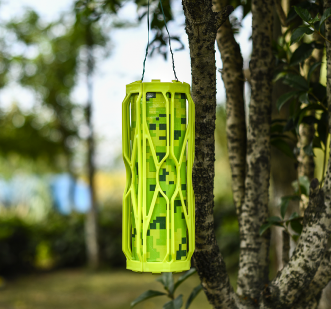 Granja con almacén Árbol de jardín Verde colgante Pegamento pegajoso Trampa de pegamento de insectos voladores 5