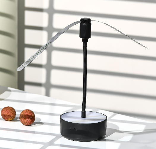 Ventilador portátil para mantener alejadas a las moscas en cualquier momento en cualquier lugar con cuchillas suaves y sin fragancia 1