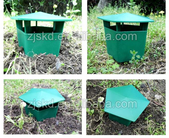 93g de trampa de caracol de plástico para la seguridad al aire libre y protección del jardín 0