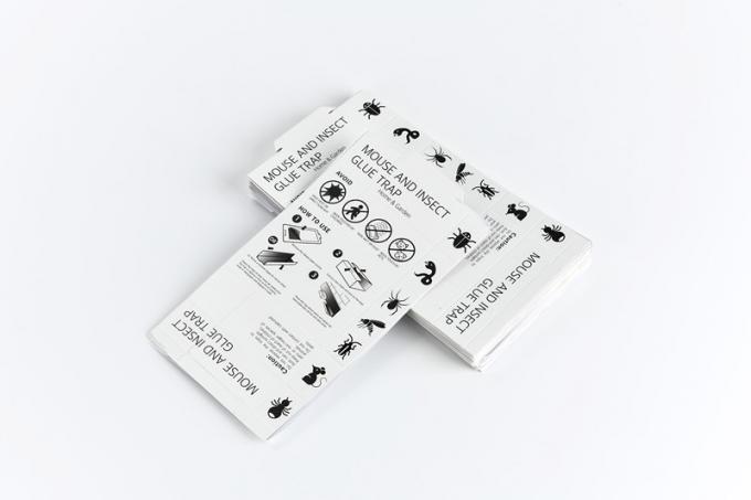 Reutilizable para ratones domésticos y insectos pegamento trampa asesino de captura de papel 26g 24.5 * 13cm 4
