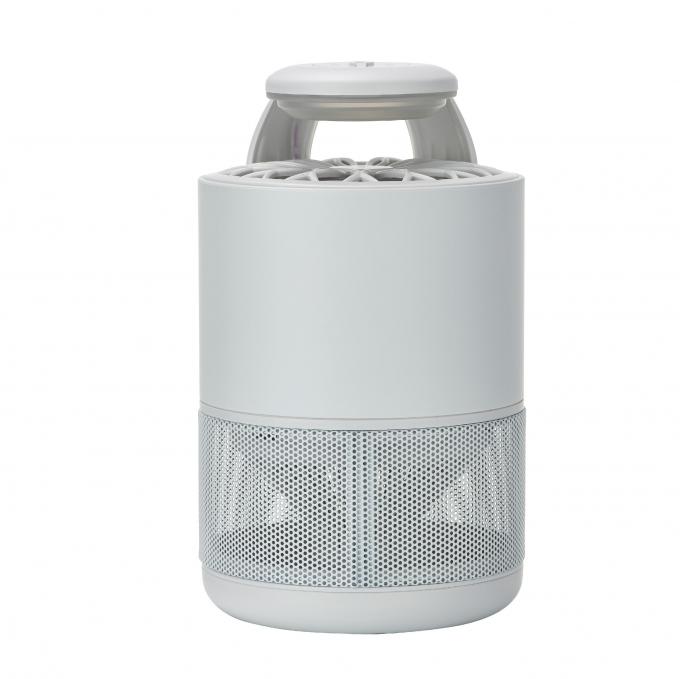 Asesino de mosquitos de flujo de aire eléctrico Luz UV LED de interior Trampa de insectos voladores con cable USB 480 horas 1