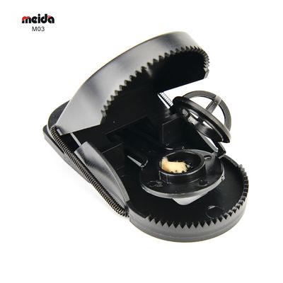 Un buen precio. 2pcs Blister Packaging Puesto de resorte potente trampa ratón ratones control de roedores con plato de cebo 10 * 5 * 4cm en línea