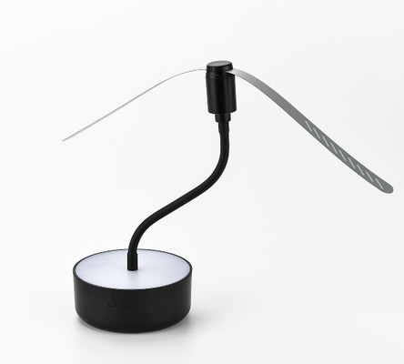 Ventilador de repelente de insectos eficaz con alimentación USB y cuello de ganso flexible 480 horas de uso