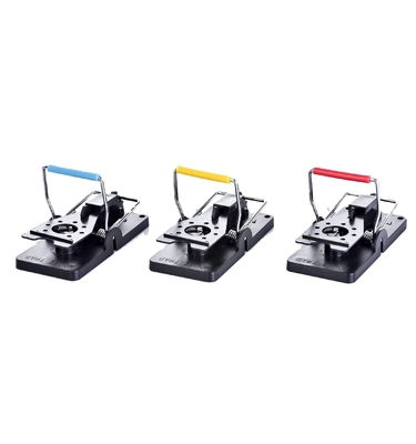 Un buen precio. Captura de ratones de plástico Metal negro para el control y exterminio de plagas en línea