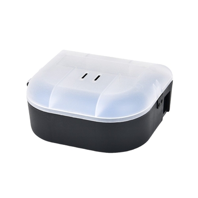 Un buen precio. 15*11.5*6.5cm Caja de trampa de plástico con llave para ratones para estaciones de cebo para un control eficaz de plagas en línea