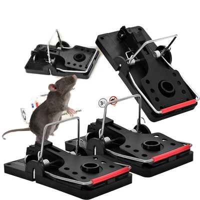 Un buen precio. ABS Mouse Snap Rat Trap Killer Para el área aplicable 20 metros cuadrados Tiempo utilizado 480 horas en línea