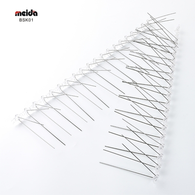 Un buen precio. Techo de balcón exterior de plástico de acero inoxidable Dispositivo disuasorio contra las espinas de las palomas en línea